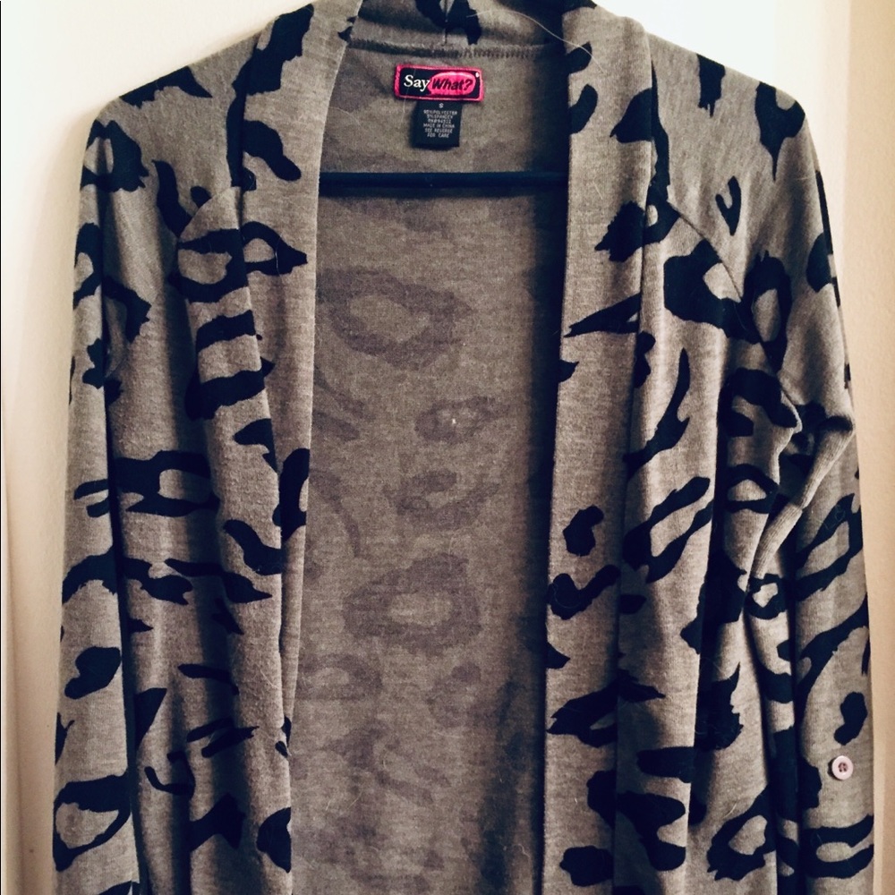 Long Open Lightweight Sweater